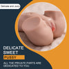 Thrusting Vibration Sex Doll Adult Toys 3D Lifelike Soft Butt - 16.4LB