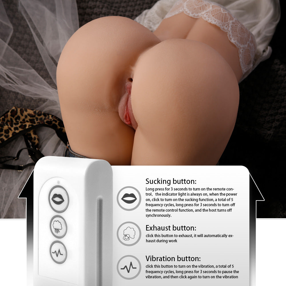 Sucking & Vibrating Sex Doll Mens Penis Vibrator Adult Toys 29LB